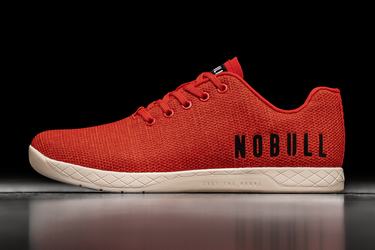 Nobull Superfabric Women's Trainers Red | Australia (JM8256)